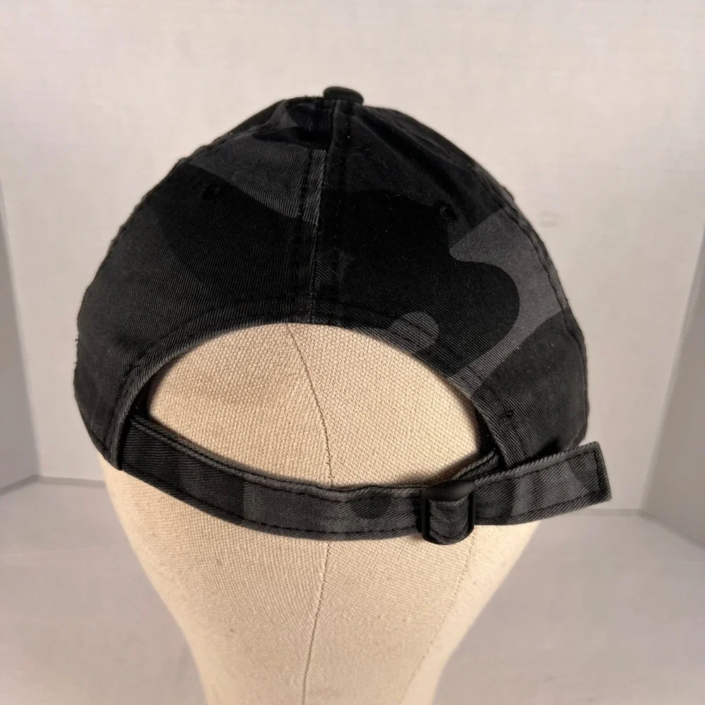 New Era Womens Dallas Cowboys 9TWENTY Camo Adjustable Hat Black Grey